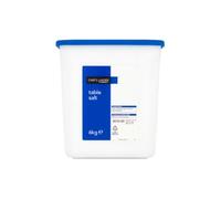 Chef's Larder Table Salt - 4 Pack x 6kg Boxes of Fine White Salt | Ideal for Cooking, Cleaning & Weed Killing | 24kg Total Supply