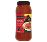 Chef's Larder Tomato & Basil Sauce 4x2.15 Litres
