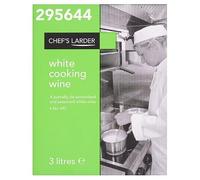 Chef's Larder White Cooking Wine 3 litres | Case of 4