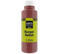 Chef's Menu Burger Relish 1 Litre