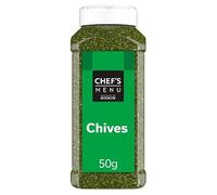 Chef's Menu Dried Chives 50g - Premium Chopped Chive Flakes - Suitable for Vegetarians