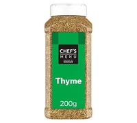 Chef's Menu Thyme 200g - Premium Dried Thyme Herb Seasoning - Suitable for Vegetarians