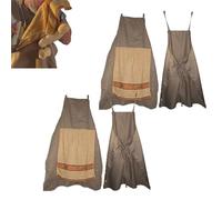 Chef's Prank Apron, Head Chef Prank Apron, Creative Prank Aprons, Funny Chef Apron for Men The Ultimate Gag Gift, Surprise Hiding In The Pocket Funny Gifts (2PCS)