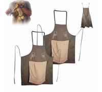 Chef's Prank Apron, Head Chef Prank Apron, Surprise Hiding In The Pocket Funny Gifts,The Ultimate Gag Gift (2pcs)