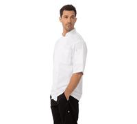 Chef Works Chefs Works Montreal Cool Vent Unisex Short Sleeve Chefs Jacket White