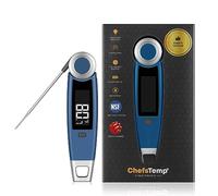 ChefsTemp Finaltouch X10 1-Second Instant Read Meat Thermometer, Influencer Picks, Professional Digital Thermometer for Kitchen Food Cooking Grill BBQ Smoker Candy Home Brewing and Oil Deep Frying