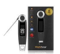 ChefsTemp Finaltouch X10 1-Second Instant Read Meat Thermometer, Influencer Picks, Professional Digital Thermometer for Kitchen Food Cooking Grill BBQ Smoker Candy Home Brewing and Oil Deep Frying