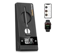 ChefsTemp ProTemp 2 Plus Needle Probe Wireless Meat Thermometer with Temperature Controller Unlimited Range Bluetooth & WiFi Enabled Smart Cooking Smoker Grilling BBQ Oven Kitchen (Stand + 1 Probe)