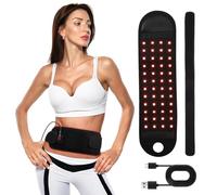ChefyUper Red Infrared Light Device,Portable 660nm & 808nm Red and Near Infrared Light Lamp Belt with USB Cable for Wrist, Muscle, Back, Knee, Shoulder