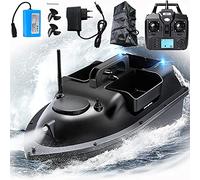 CHEIRS Fishing Bait Boat,RC Boat,GPS Positioning, Automatic Cruise,Fish Finder-Wireless Fishing Lure Bait Boat Fish Finder,Boat with Fish Finder,12000mAh-3battery