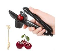 CheiyQu Cherry Pitter Tool Pit Remover Heavy-Duty Stainless Steel Olive Pitter Tool for Making Cherry Jam One-hand Pit Remover Tool with Lock Design