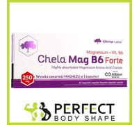 Chela-Mag B6 Forte Mega Caps® 60 caps. High Strength Chelated Magnesium 250mg