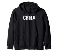 Chela Mexican Slang Word Zip Hoodie
