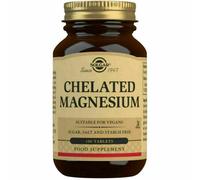 Solgar Chelated Magnesium Tablets - Pack of 100