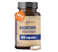 Chelated Magnesium glycinate Capsules - 300 Magnesium bisglycinate Capsules | 400mg Daily Serving Glycinat Quality Blend - Vegetarian Mg Supplement