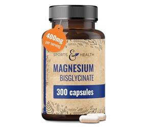 Chelated Magnesium glycinate Capsules - 300 Magnesium bisglycinate Capsules | 400mg Daily Serving Glycinat Quality Blend - Vegetarian Mg Supplement