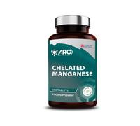 Chelated Manganese 14mg High Strength Supplement 400 Vegan Tablets, Suitable for Men & Woman, Made in UK