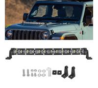 Chelhead 13 Inch Single Row Led Light Bar 36W White Slim Led Light Bar Waterproof IP67 Compatible with 9V-32V UTV Off-Road Car SUV Boat Truck RV