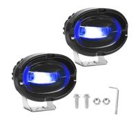 Chelhead 2 Pcs Forklift Safety Light 9W Straight Line Blue Led Forklift Warning Light with 3 High Brightness Chips Waterproof IP67 DC 10-80V Compatible with Forklifts Excavators Bulldozers