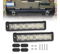 Chelhead 2PCS 7.5 Inch Led Light Bar Spot Beam 18W Flush Mount Led Lights Waterproof Compatible with 12V/24V Off Road SUV ATV Trucks RVs UTV