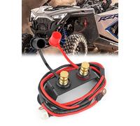 Chelhead Battery Jump Post Kit, with Remote Battery Terminals Steel Mount Bracket and Battery Terminals Extension for UTV ATV Truck Trailer, Fit for Can Am X3 Polaris RZR 2 or 4 Seats Waterproof