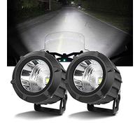 Chelhead LED Driving Light 2PCS 25W 6000K Spot Beam Round LED Work Lights Pods Work Lamp Compatible with Off Road 4x4 Pickup Truck Motorcycle Jeep SUV Truck Wrangler Boat Tractor