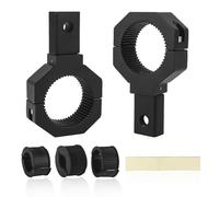 Chelhead Led Light Bar Mounting Brackets Suitable for 1” to 2” Round Tube Rotatable Aluminum Motorbike Bracket Adjustable Roll Bar Light Mount Compatible with ATV UTV Motorcycle(2 Pack)