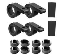 Chelhead Light Bar Mount Kit 19-32mm 4 Pcs Universal Work Light Mounting Bracket Suitable for off-road vehicles motor trucks beach trucks boats