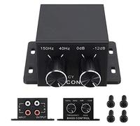 Chelink Car Home Amplifier RCA Gain Level Volume Knob Booster Audio Stereo