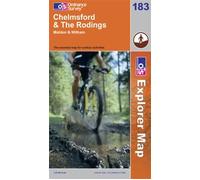 Chelmsford & The Rodings OS Explorer Map 183
