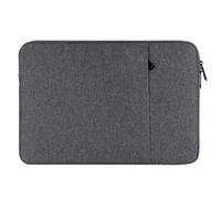Chelory 17.3 17.5 Inch Laptop Sleeve Compatible with HP Lenovo Asus Acer Dell Notebook Ultrabook Chromebook Computer, Waterproof Protective Cover Bag Carrying Case Handbag with Pocket, Dark Gray