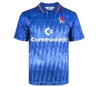 Chelsea 1990 Retro Football Shirt Blue X-Large Polyester
