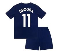 Chelsea Boys Drogba 11 Sublimation Short Pyjamas Blue 10-11 Years