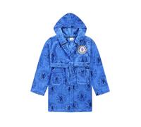 Chelsea Boys Official F.C. Dressing Gown Fleece Hooded Kids Robe