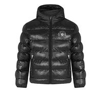Chelsea Boys Quilted Jacket Hooded Winter Coat Official Gift Black 6-7 Years