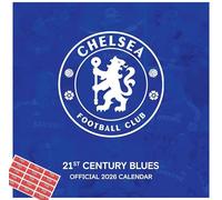 Chelsea Calendar 2026 Chelsea Legends Wall Calendar Football Gift with FREE Organising Stickers Included