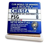 Chelsea Club World Cup 2025 Champions Marble Coaster | Conference League Final 2025 | Commemorative Football Trophy Design (Club Word Cup)