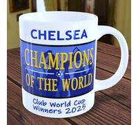 Chelsea Club World Cup Winners Mug 2025 World Champions Trophy Souvenir