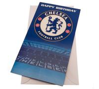 Chelsea Happy Birthday Card – Crest – One Size Only