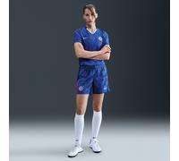 Chelsea F.C. 2025/26 Stadium Home Women's Nike Dri-FIT Football Replica Shorts - Blue - Polyester