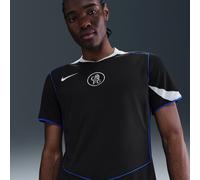 Chelsea F.C. 2025/26 Stadium Third Men's Nike Dri-FIT Total 90 Football Replica Shirt - Black - Polyester XS