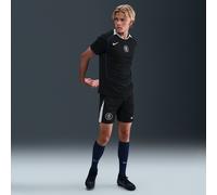 Chelsea F.C. 2025/26 Stadium Third Men's Nike Dri-FIT Total 90 Football Replica Shorts - Black - Polyester S