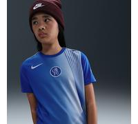 Chelsea F.C. Academy Pro Third Older Kids' Nike Dri-FIT Football Pre-Match Top - Blue - Polyester M