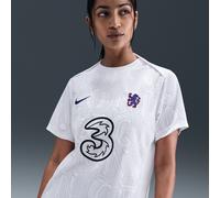 Chelsea F.C. Academy Pro Women's Nike Dri-FIT Football Pre-Match Top - White - Polyester XS (UK 4-6)