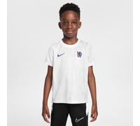 Chelsea F.C. Academy Pro Younger Kids' Nike Dri-FIT Football Short-Sleeve Top - White - Polyester XS