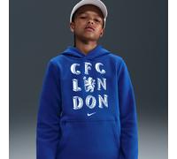 Chelsea F.C. Club Older Kids' (Boys') Nike Football Pullover Hoodie - Blue - Cotton/Polyester XL