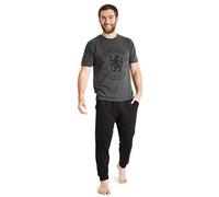 Chelsea F.C. Mens Pyjamas Set, Cotton Mens Pjs, Official Football Gifts for Men