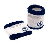Chelsea F.C. Sport's CH02795 Wristbands, White/Blue, One