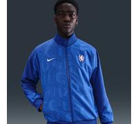 Chelsea F.C. Strike Men's Nike Dri-FIT Football Anthem Jacket - Blue - Polyester 3XL