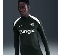 Chelsea F.C. Strike Men's Nike Dri-FIT Football Drill Top - Green - Polyester/Elastane M